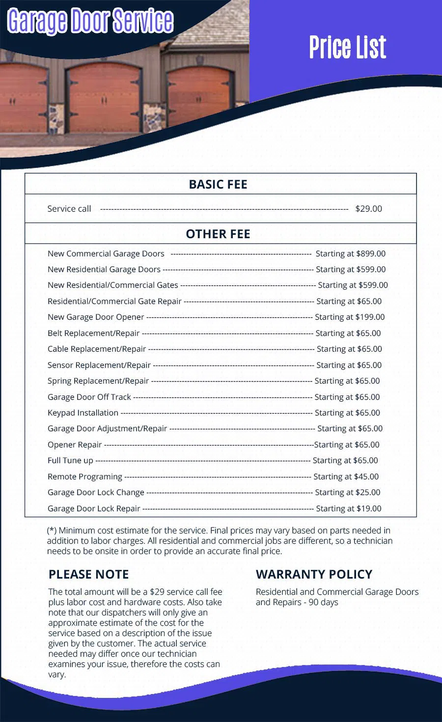 Neighborhood Garage Door Service Lakewood, CA 562-448-2994